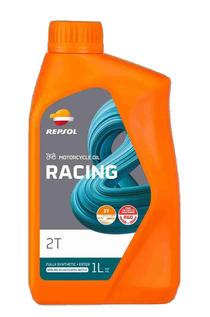 Repsol Racing 2T two-stroke engine oil 1 litre bottle — Anstis Motorsport